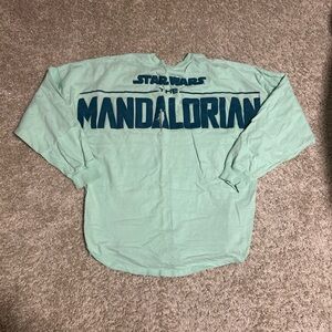 Disney Star Wars The Mandalorian Mint Long Sleeve Tee